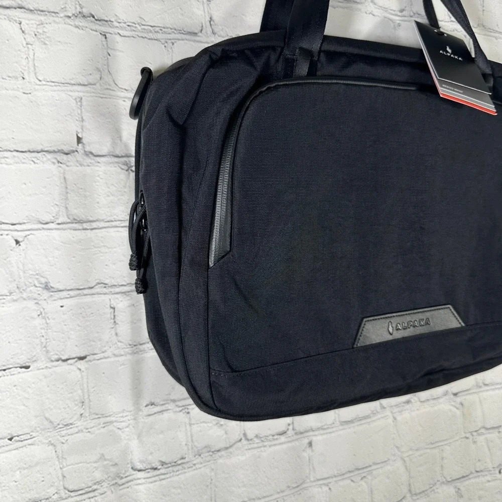 NEW Alpaka Bravo Brief Black Axoflux 400D Laptop Bag 16